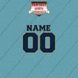 2000s St. Louis Rams Personalized Name and Number Car Decals