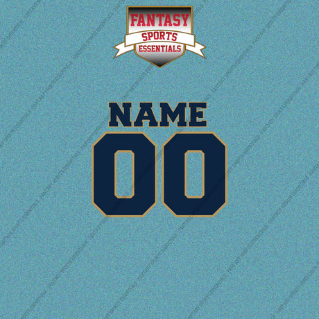 2000s St. Louis Rams Personalized Name and Number Car Decals