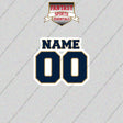 2000s St. Louis Rams Personalized Name and Number Glossy Stickers