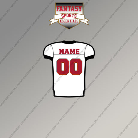 2000s Tampa Bay Buccaneers Personalized Away Jersey Magnets
