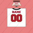 2000s Tampa Bay Buccaneers Personalized Away Jersey Wall Art Prints
