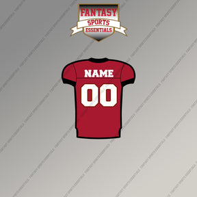 2000s Tampa Bay Buccaneers Personalized Home Jersey Magnets