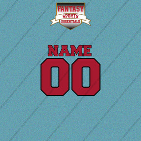 2000s Tampa Bay Buccaneers Personalized Name and Number Car Decals