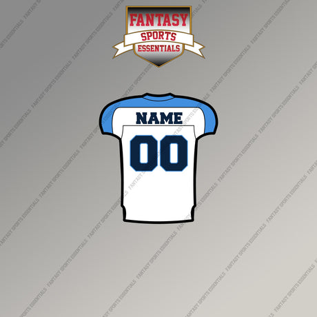 2000s Tennessee Titans Personalized Away Jersey Magnets