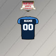 2000s Tennessee Titans Personalized Home Jersey Magnets
