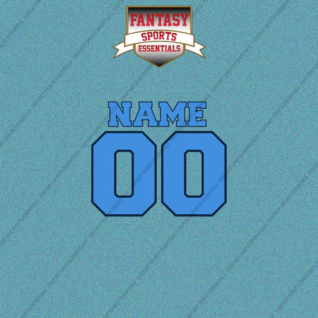 2000s Tennessee Titans Personalized Name and Number Car Decals