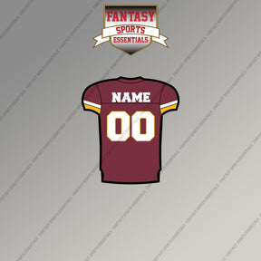 2000s Washington Redskins Personalized Home Jersey Magnets
