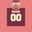 2000s Washington Redskins Personalized Home Jersey Wall Art Prints