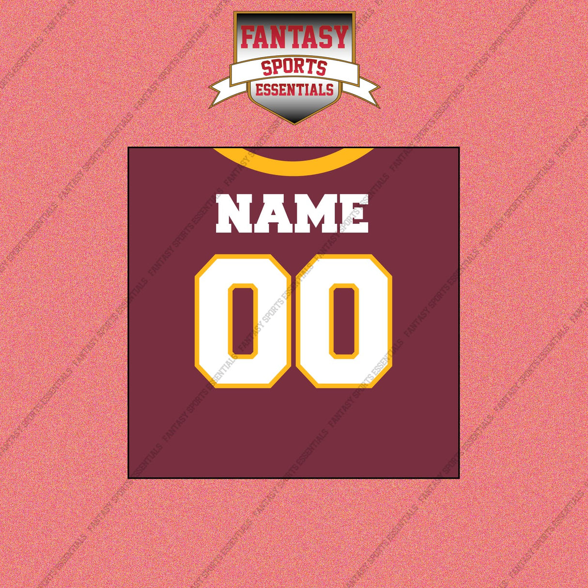 2000s Washington Redskins Personalized Home Jersey Wall Art Prints
