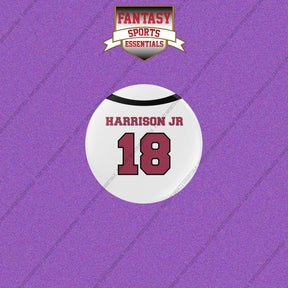 2026 Arizona Cardinals Away Jersey Buttons