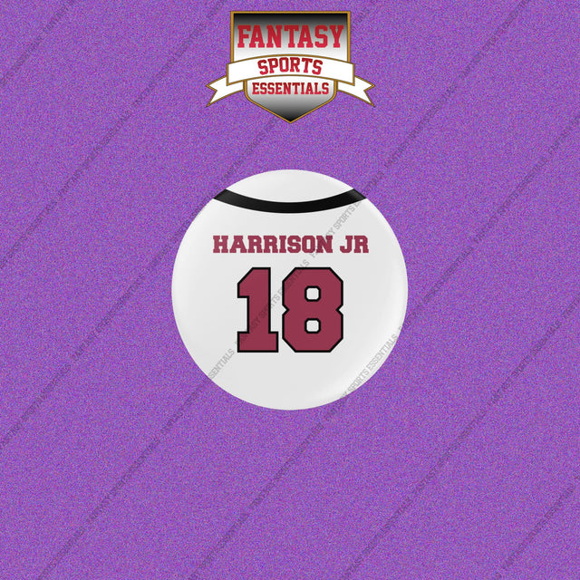 2026 Arizona Cardinals Away Jersey Buttons