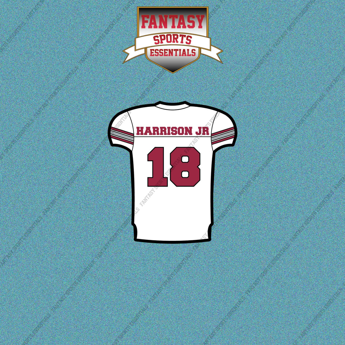 2026 Arizona Cardinals Away Jersey Car Decals