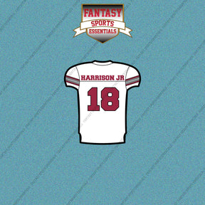 2026 Arizona Cardinals Away Jersey Car Decals