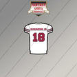 2026 Arizona Cardinals Away Jersey Magnets