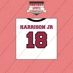 2026 Arizona Cardinals Away Jersey Wall Art Prints