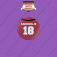 2026 Arizona Cardinals Home Jersey Buttons