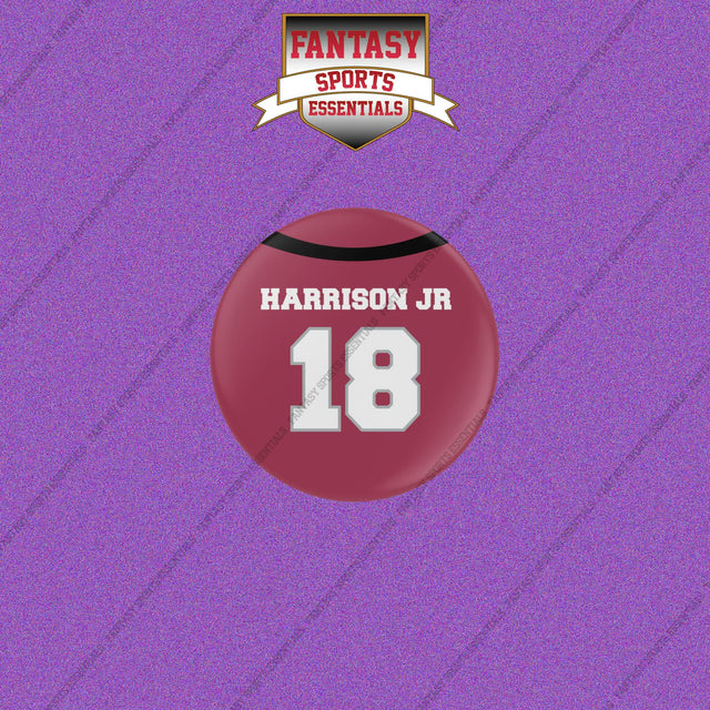 2026 Arizona Cardinals Home Jersey Buttons