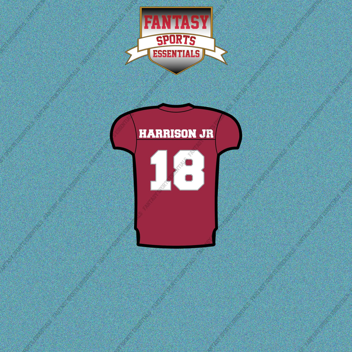 2026 Arizona Cardinals Home Jersey Car Decals
