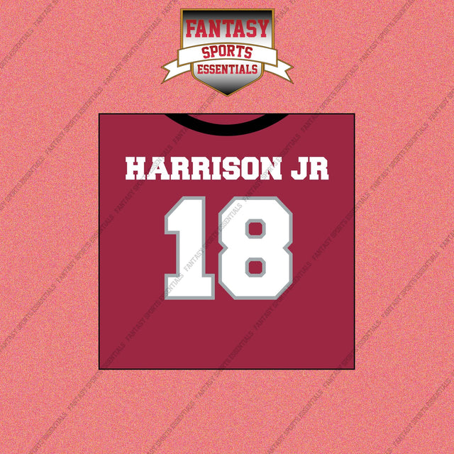 2026 Arizona Cardinals Home Jersey Wall Art Prints
