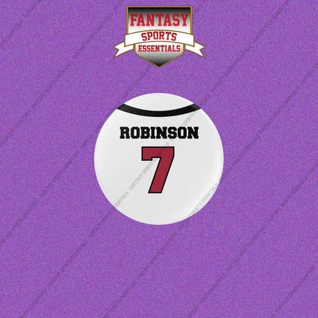 2026 Atlanta Falcons Away Jersey Buttons