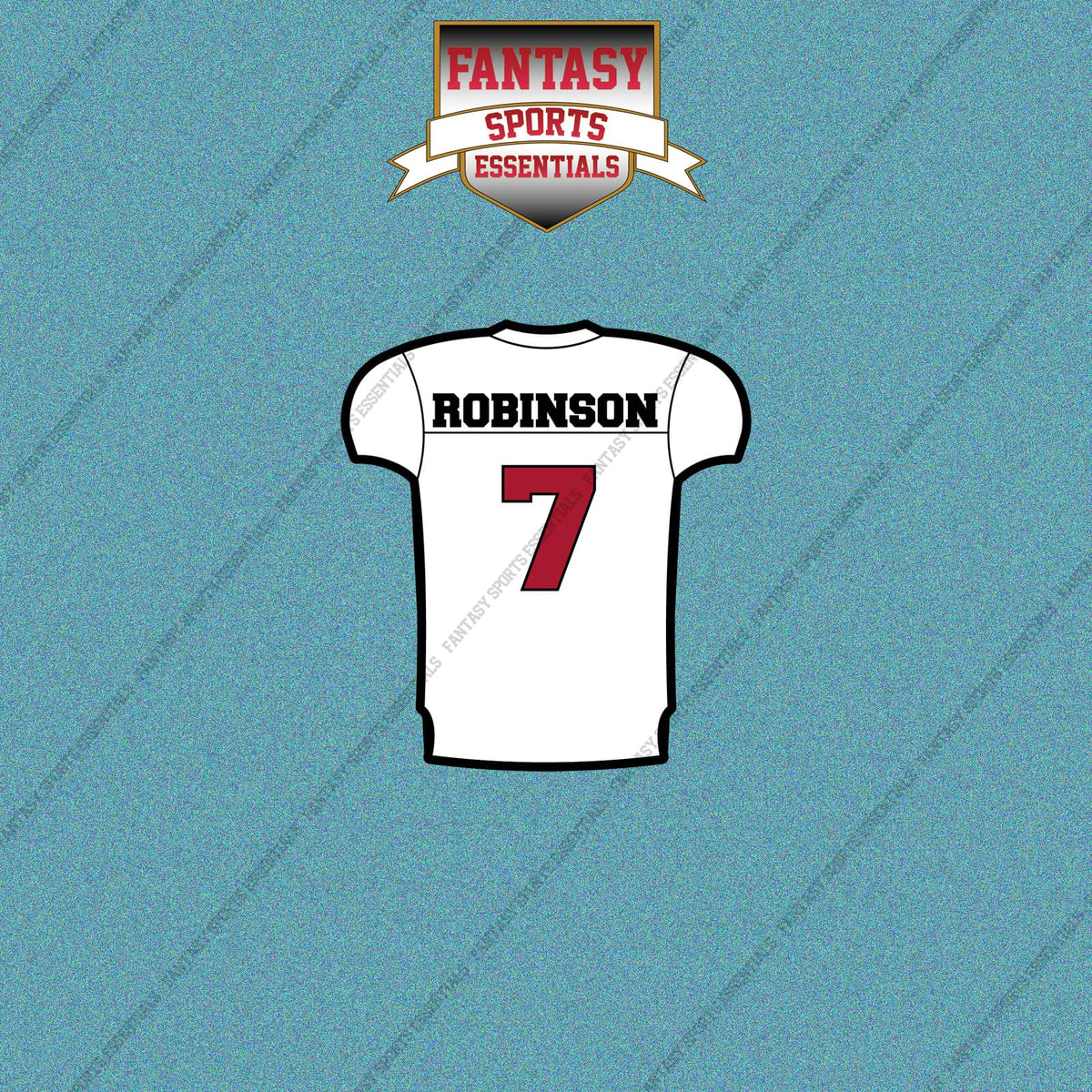 2026 Atlanta Falcons Away Jersey Car Decals