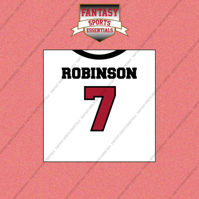2026 Atlanta Falcons Away Jersey Wall Art Prints
