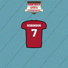 2026 Atlanta Falcons Home Jersey Car Decals