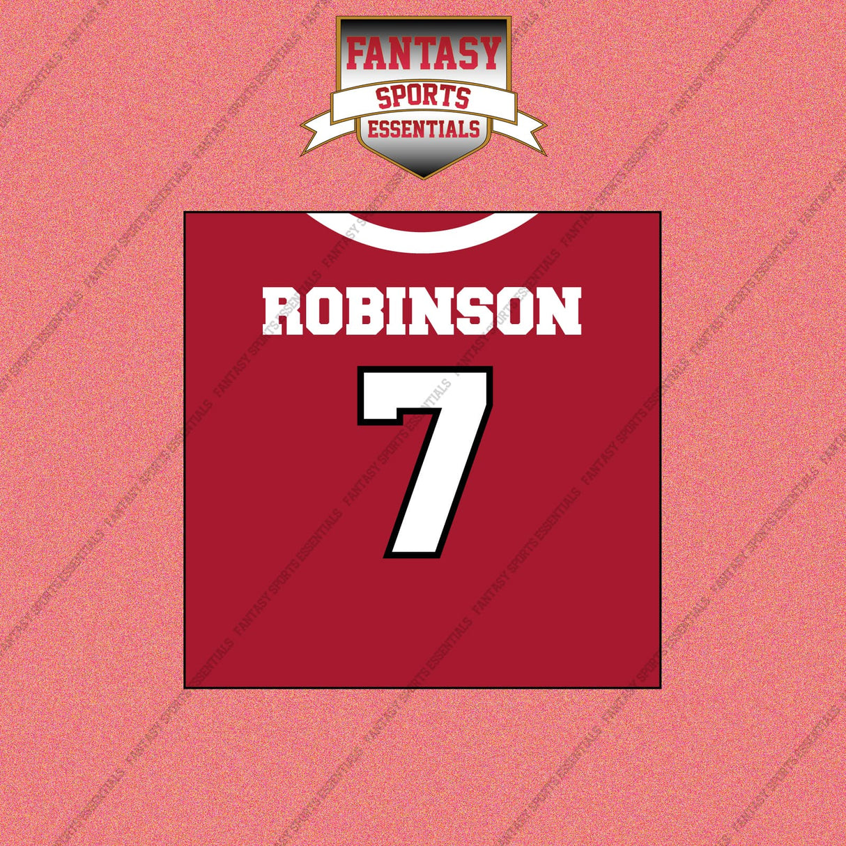 2026 Atlanta Falcons Home Jersey Wall Art Prints