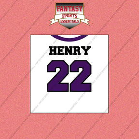 2026 Baltimore Ravens Away Jersey Wall Art Prints