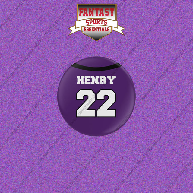 2026 Baltimore Ravens Home Jersey Buttons