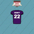 2026 Baltimore Ravens Home Jersey Car Decals