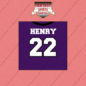 2026 Baltimore Ravens Home Jersey Wall Art Prints