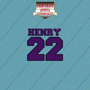 2026 Baltimore Ravens Name and Number Car Decals