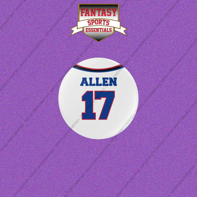 2026 Buffalo Bills Away Jersey Buttons