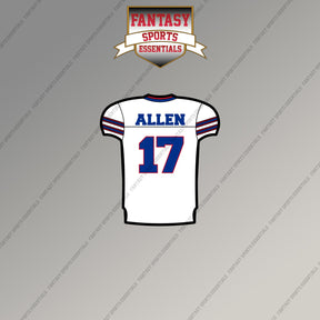 2026 Buffalo Bills Away Jersey Magnets
