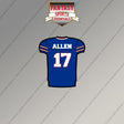 2026 Buffalo Bills Home Jersey Magnets