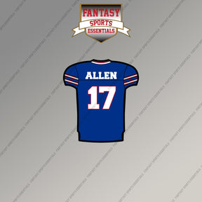 2026 Buffalo Bills Home Jersey Magnets