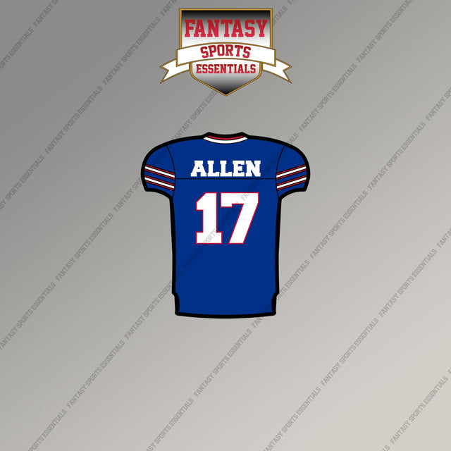 2026 Buffalo Bills Home Jersey Magnets