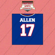 2026 Buffalo Bills Home Jersey Wall Art Prints