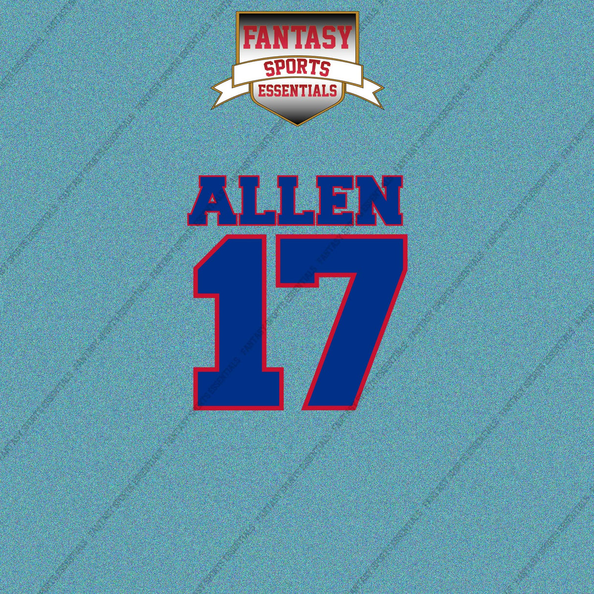 2026 Buffalo Bills Name and Number Car Decals
