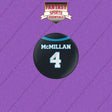 2026 Carolina Panthers Home Jersey Buttons
