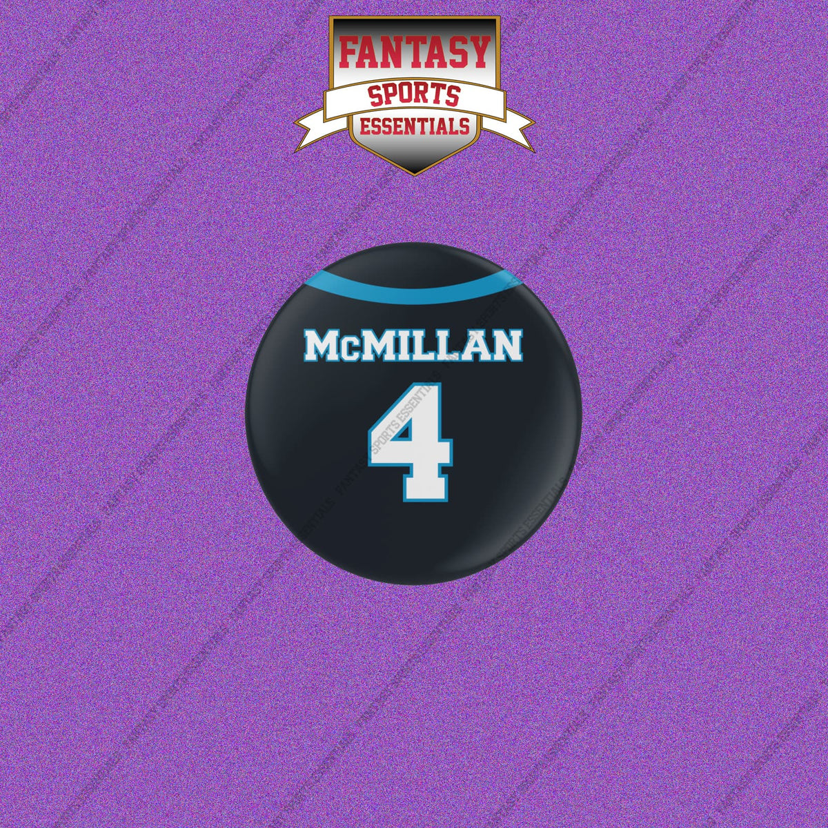 2026 Carolina Panthers Home Jersey Buttons