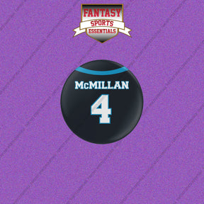 2026 Carolina Panthers Home Jersey Buttons