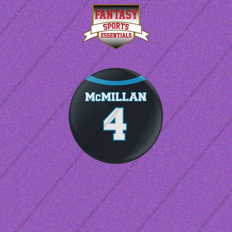 2026 Carolina Panthers Home Jersey Buttons