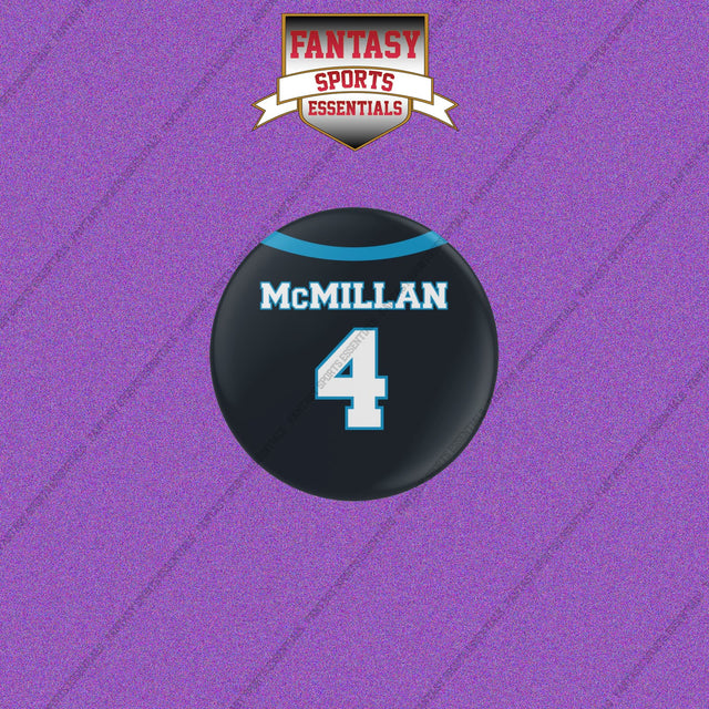 2026 Carolina Panthers Home Jersey Buttons