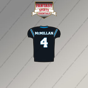 2026 Carolina Panthers Home Jersey Magnets