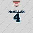 2026 Carolina Panthers Name and Number Glossy Stickers
