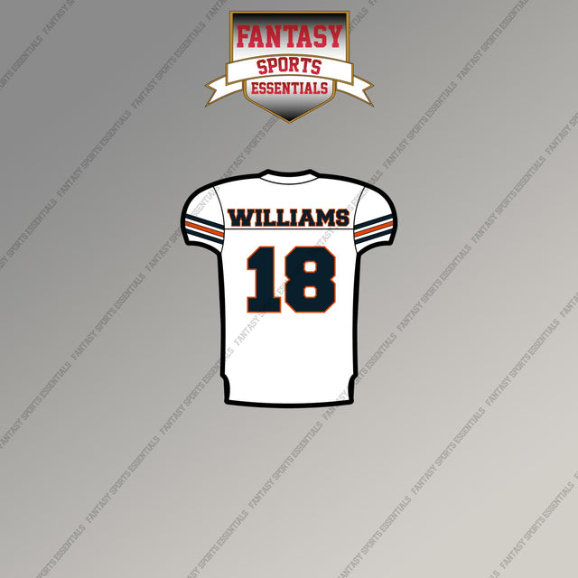 2026 Chicago Bears Away Jersey Magnets