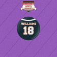 2026 Chicago Bears Home Jersey Buttons