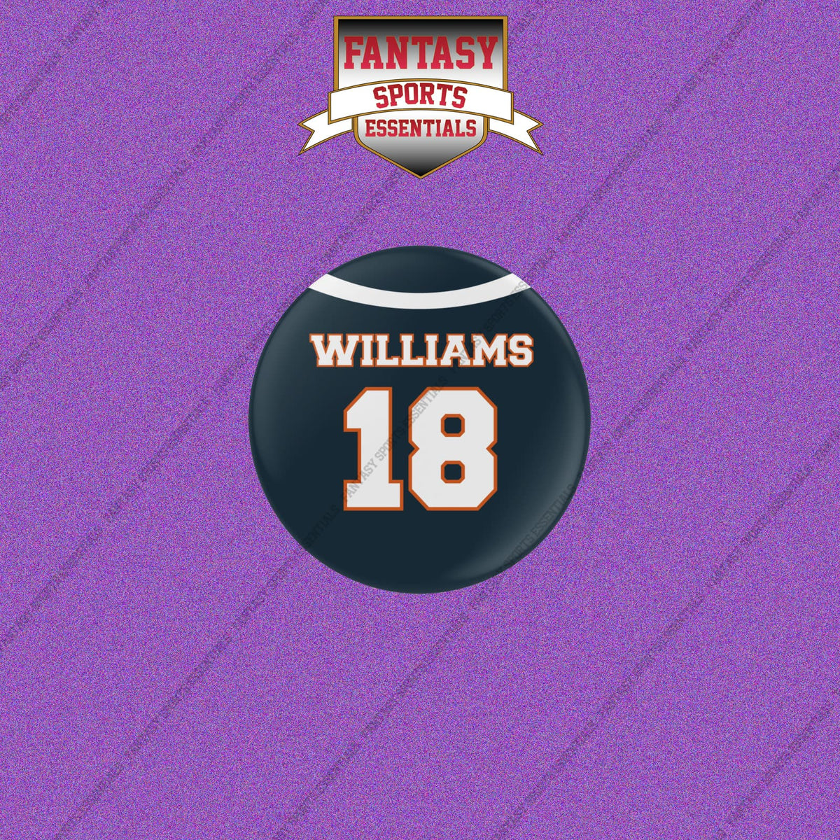 2026 Chicago Bears Home Jersey Buttons